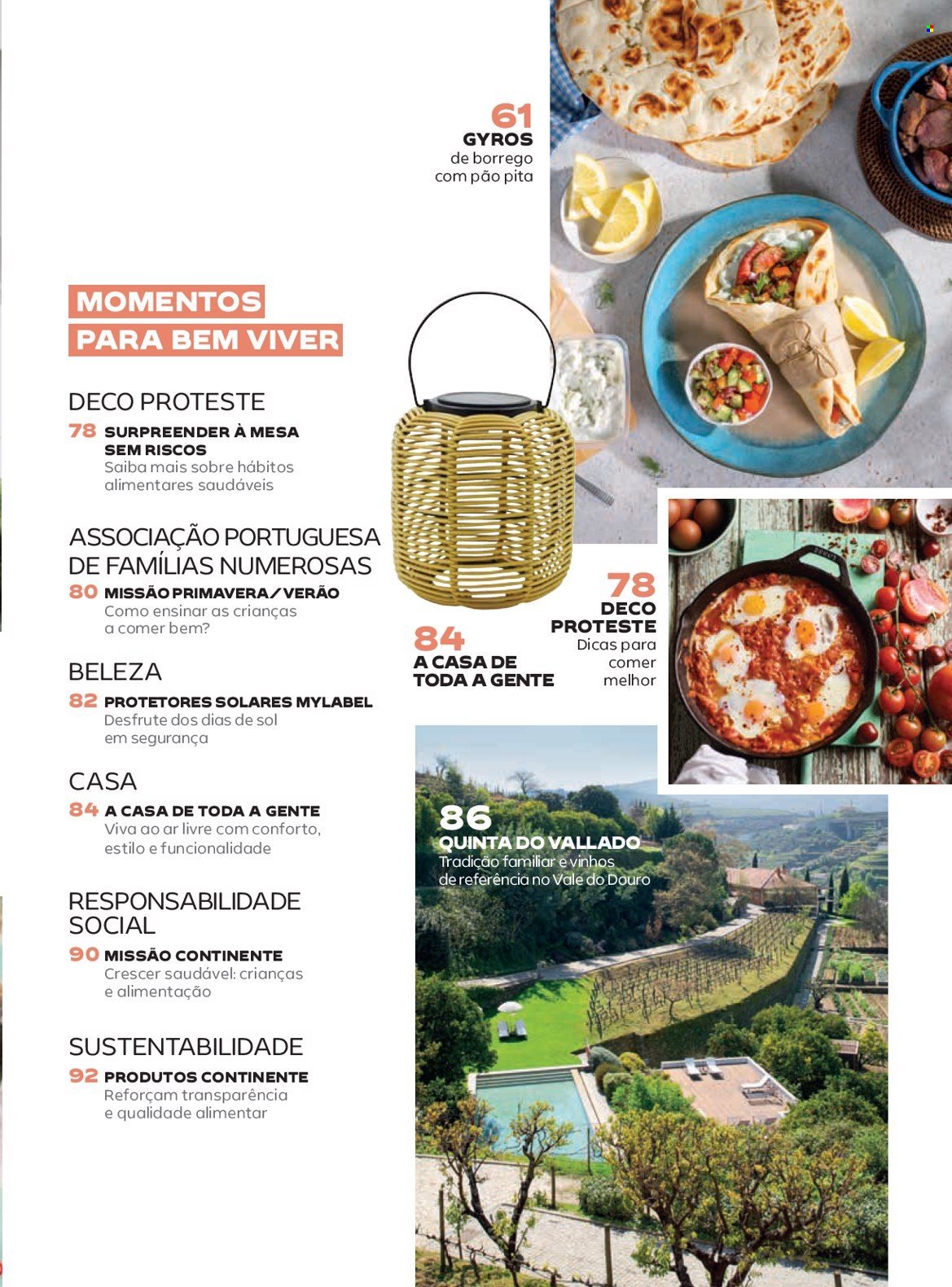 Folheto Continente. Página 5