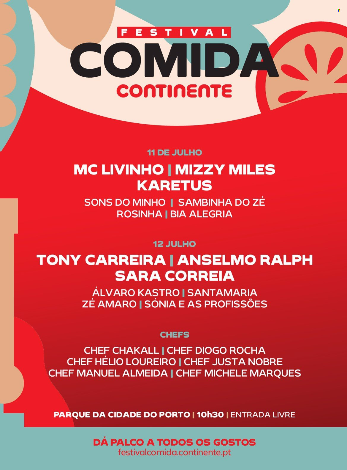 Folheto Continente. Página 6