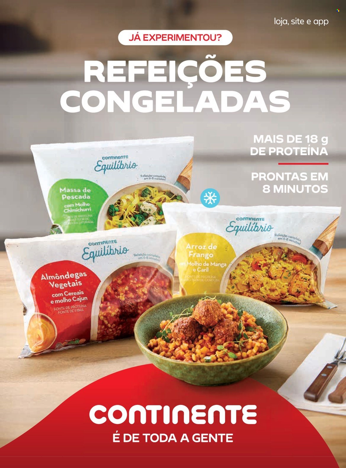 Folheto Continente. Página 18