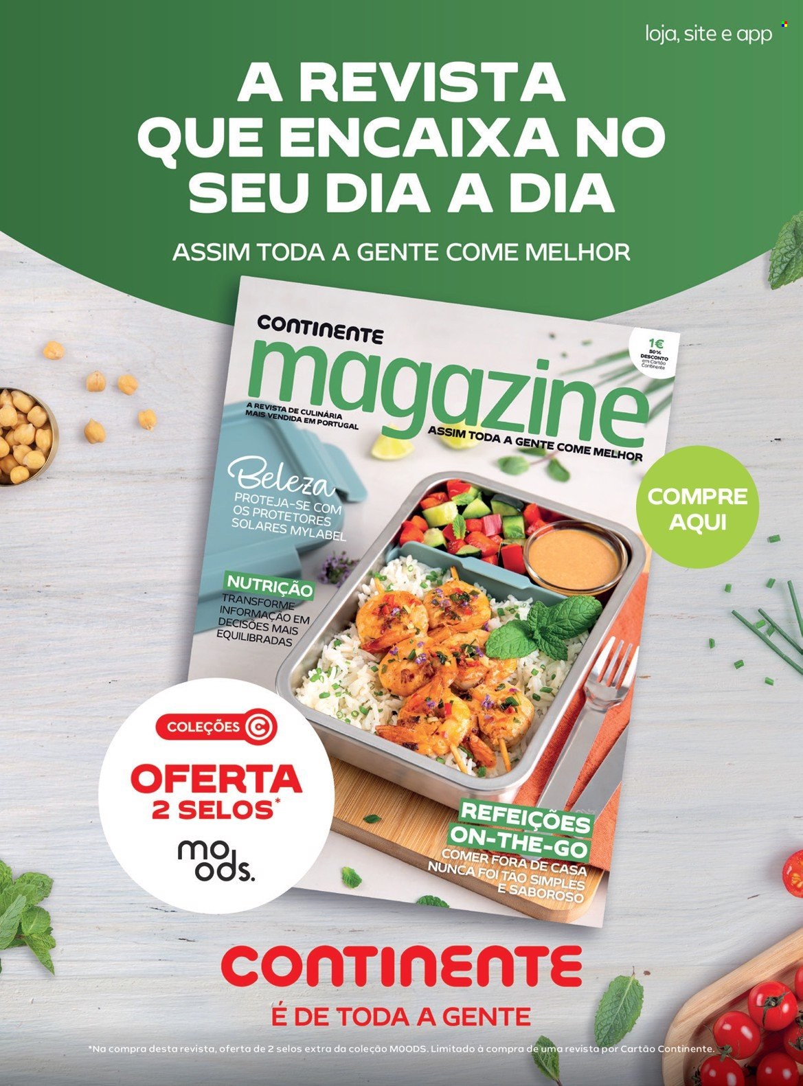 Folheto Continente. Página 35