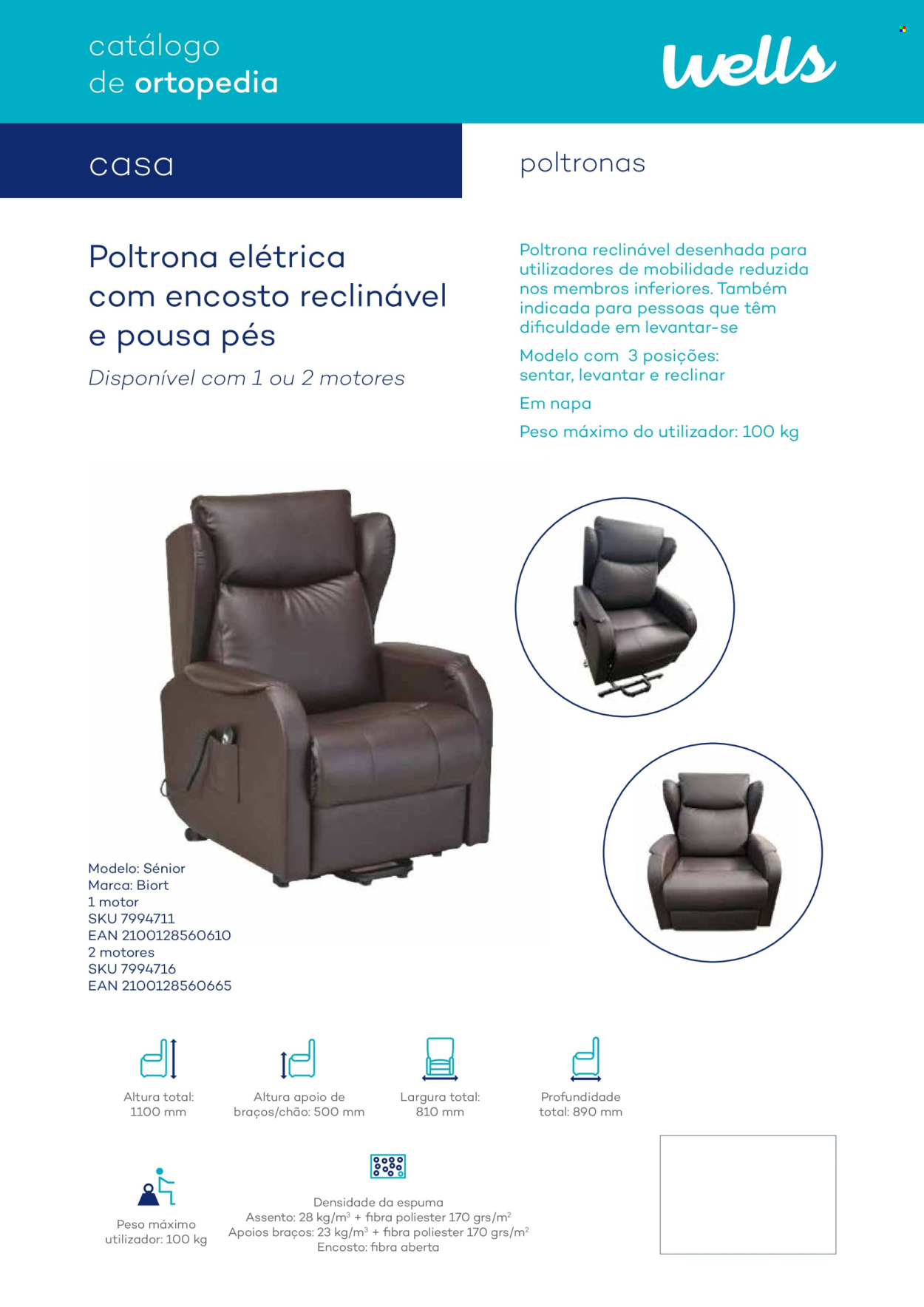 Folheto Well's. Página 96