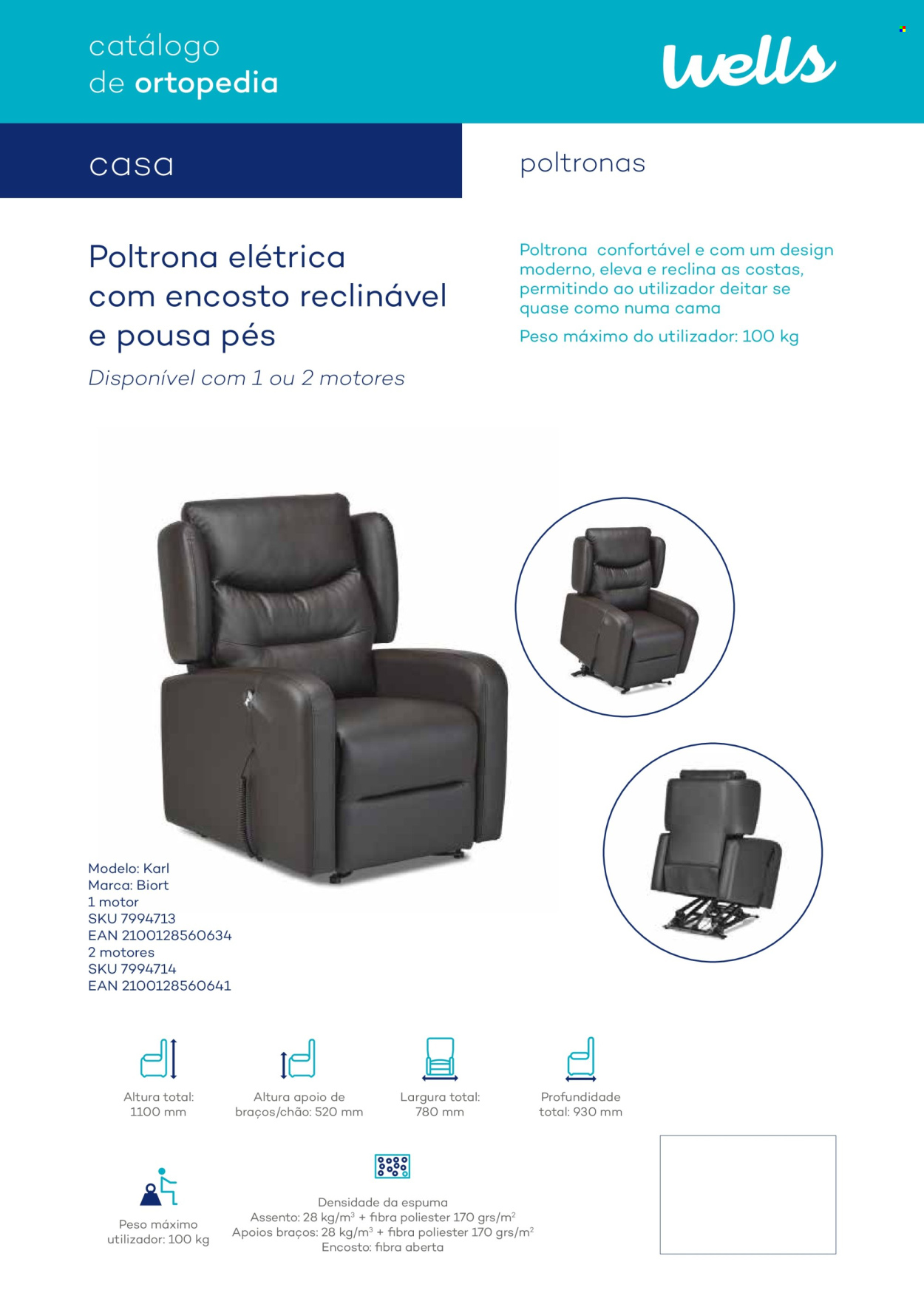 Folheto Well's. Página 98