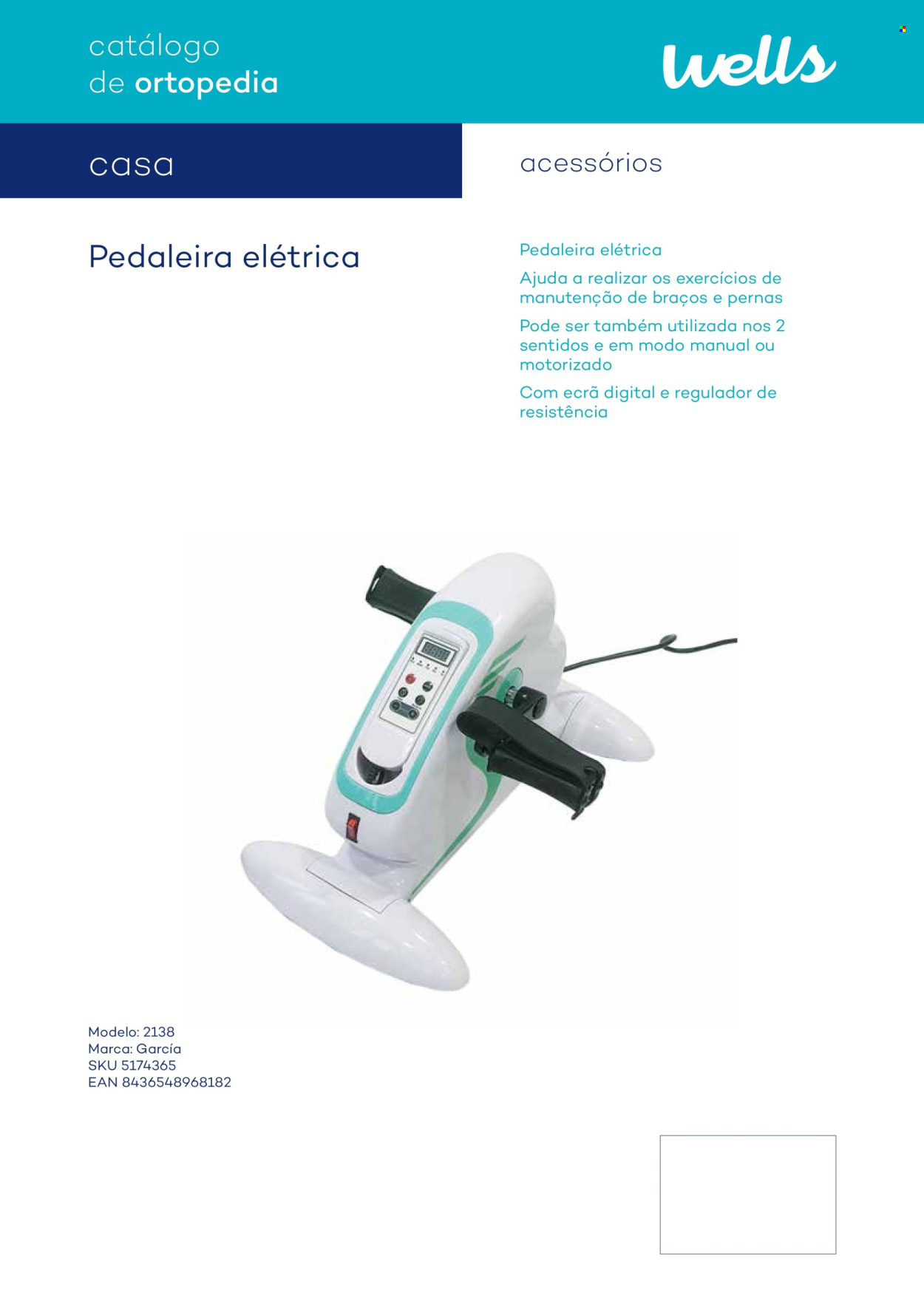 Folheto Well's. Página 107