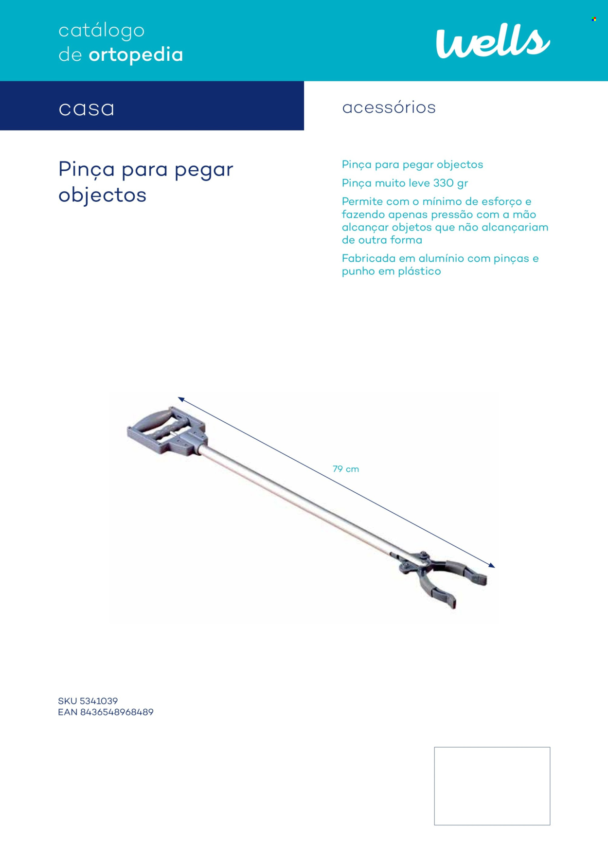 Folheto Well's. Página 117