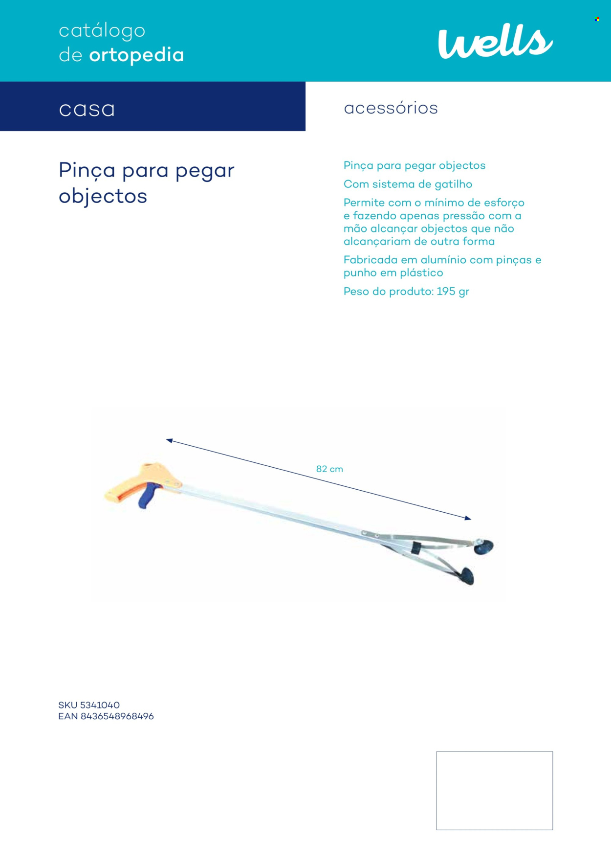 Folheto Well's. Página 118