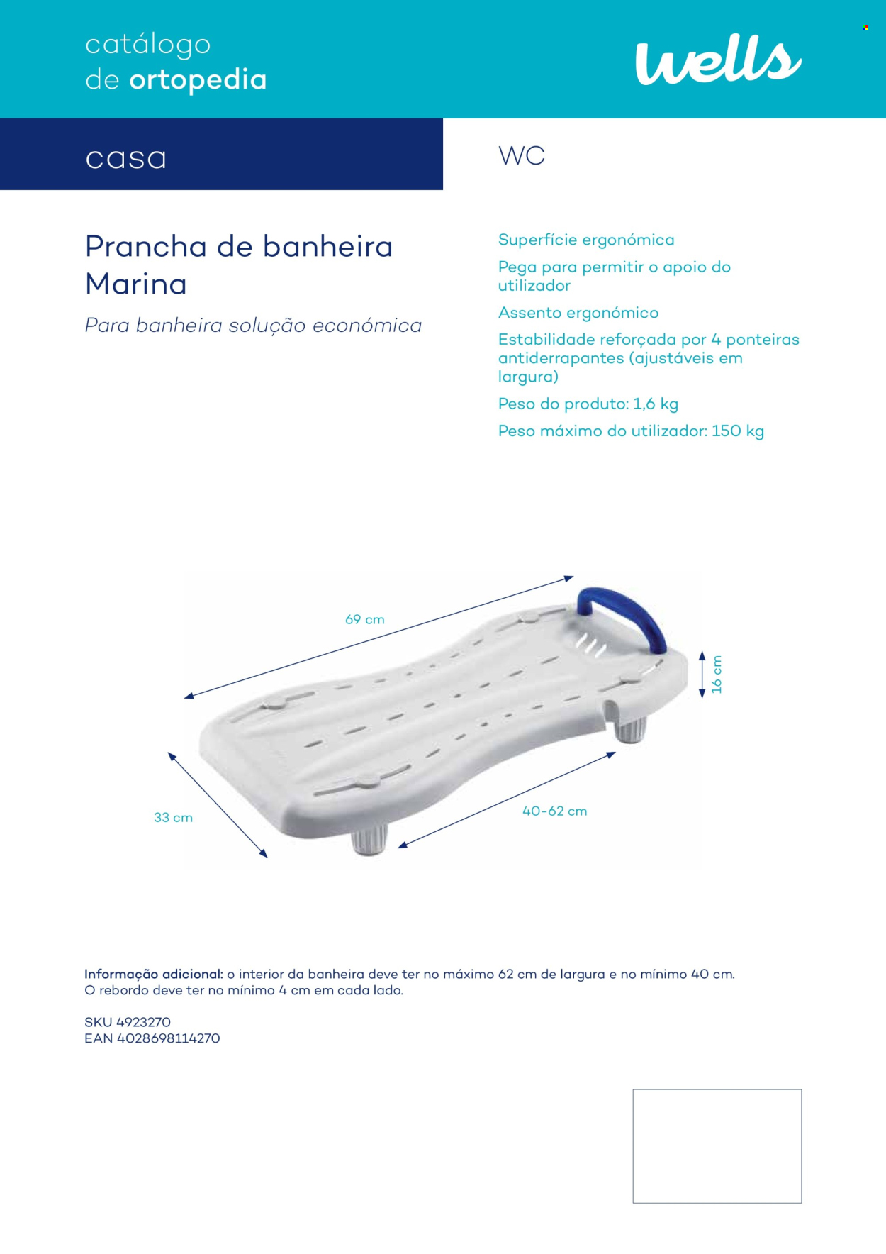 Folheto Well's. Página 132