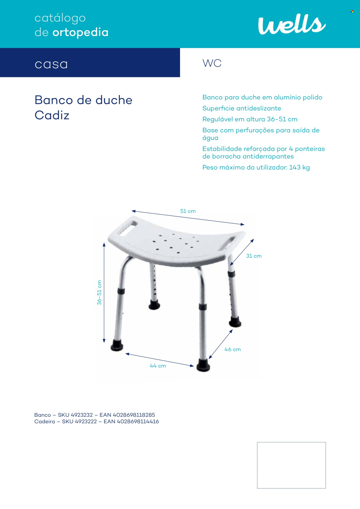Folheto Well's. Página 138