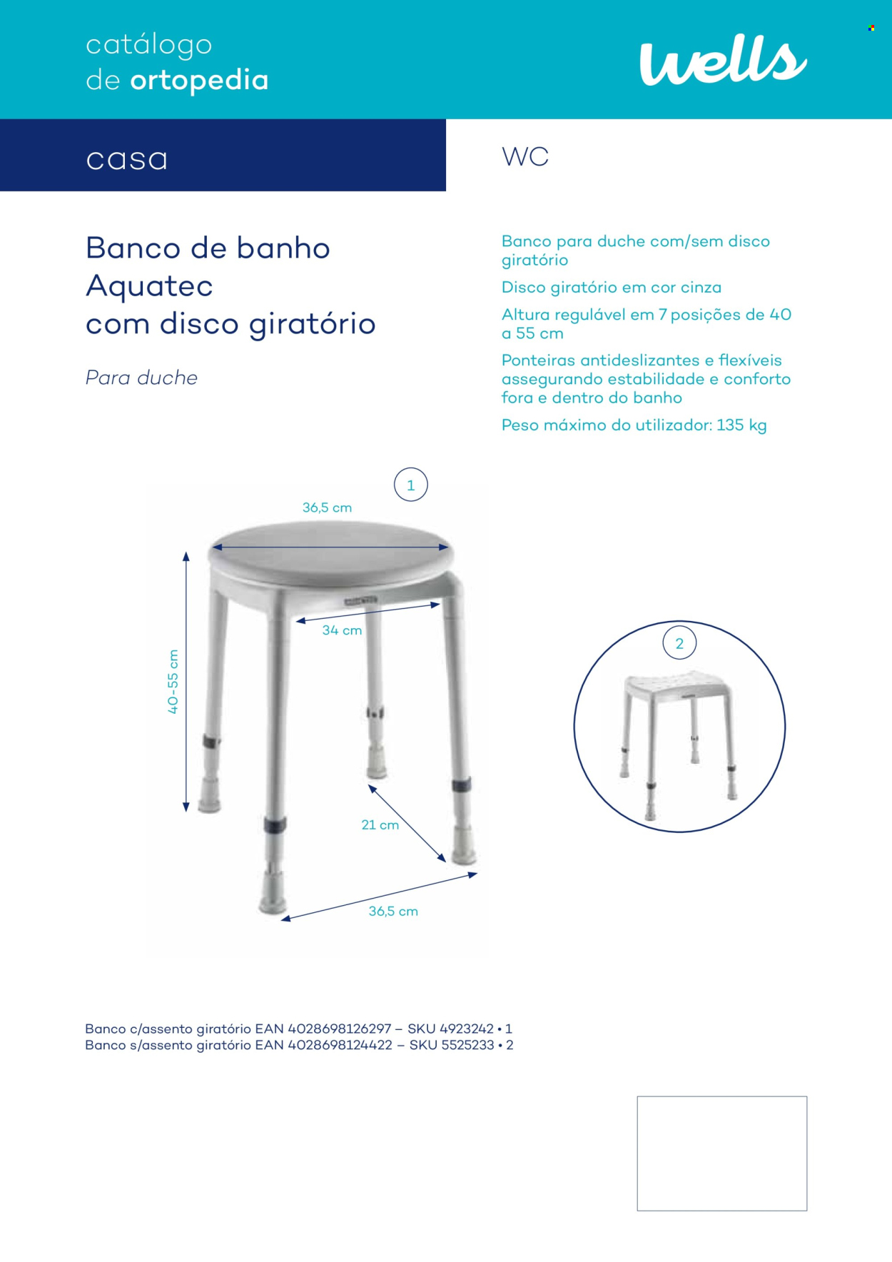 Folheto Well's. Página 140