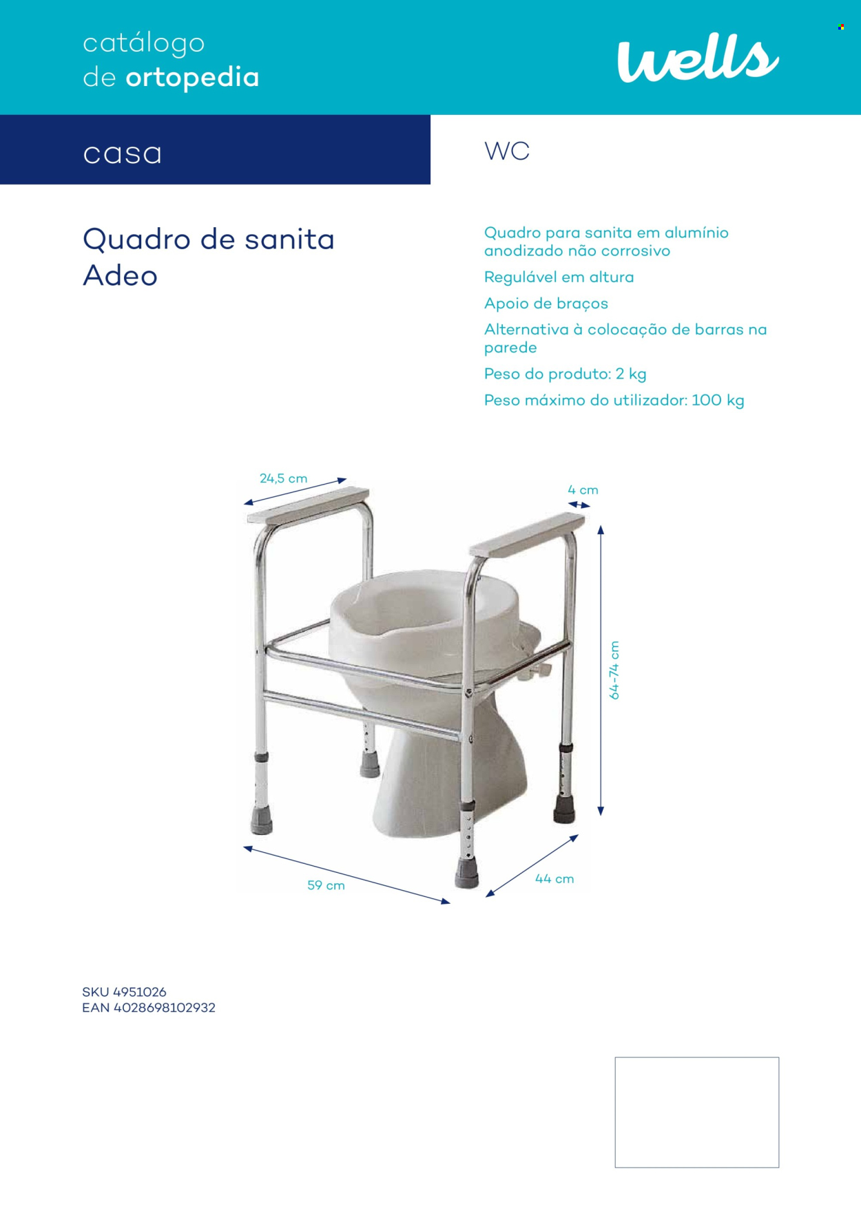 Folheto Well's. Página 157