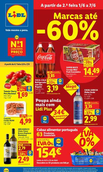 Folheto Lidl - 1.6.2026 - 7.6.2026.