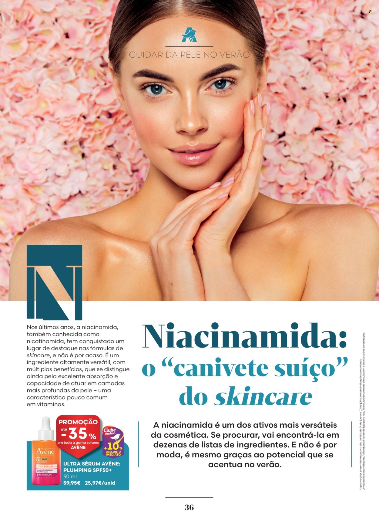Folheto Auchan - 1.6.2026 - 2.7.2026. Página 36