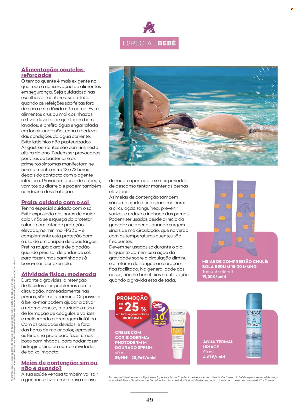 Folheto Auchan - 1.6.2026 - 2.7.2026. Página 49