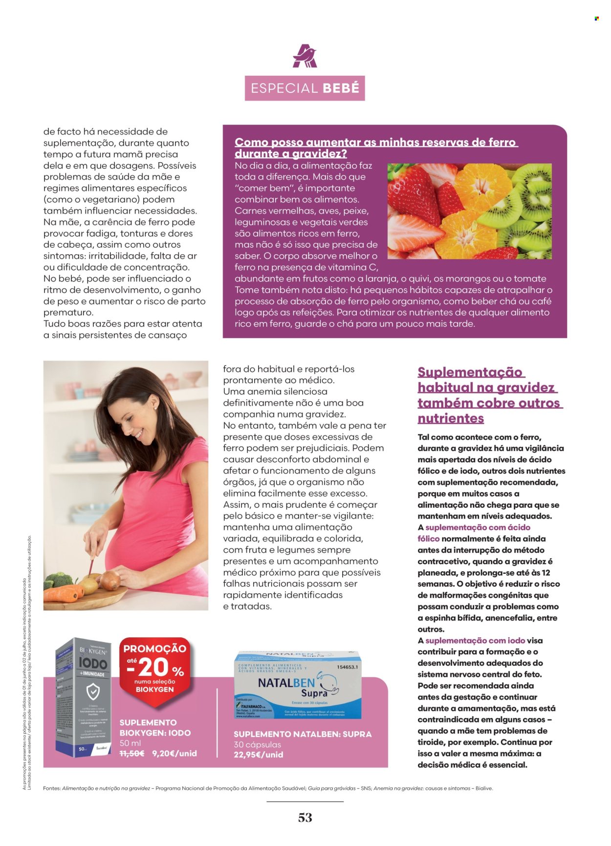 Folheto Auchan - 1.6.2026 - 2.7.2026. Página 53