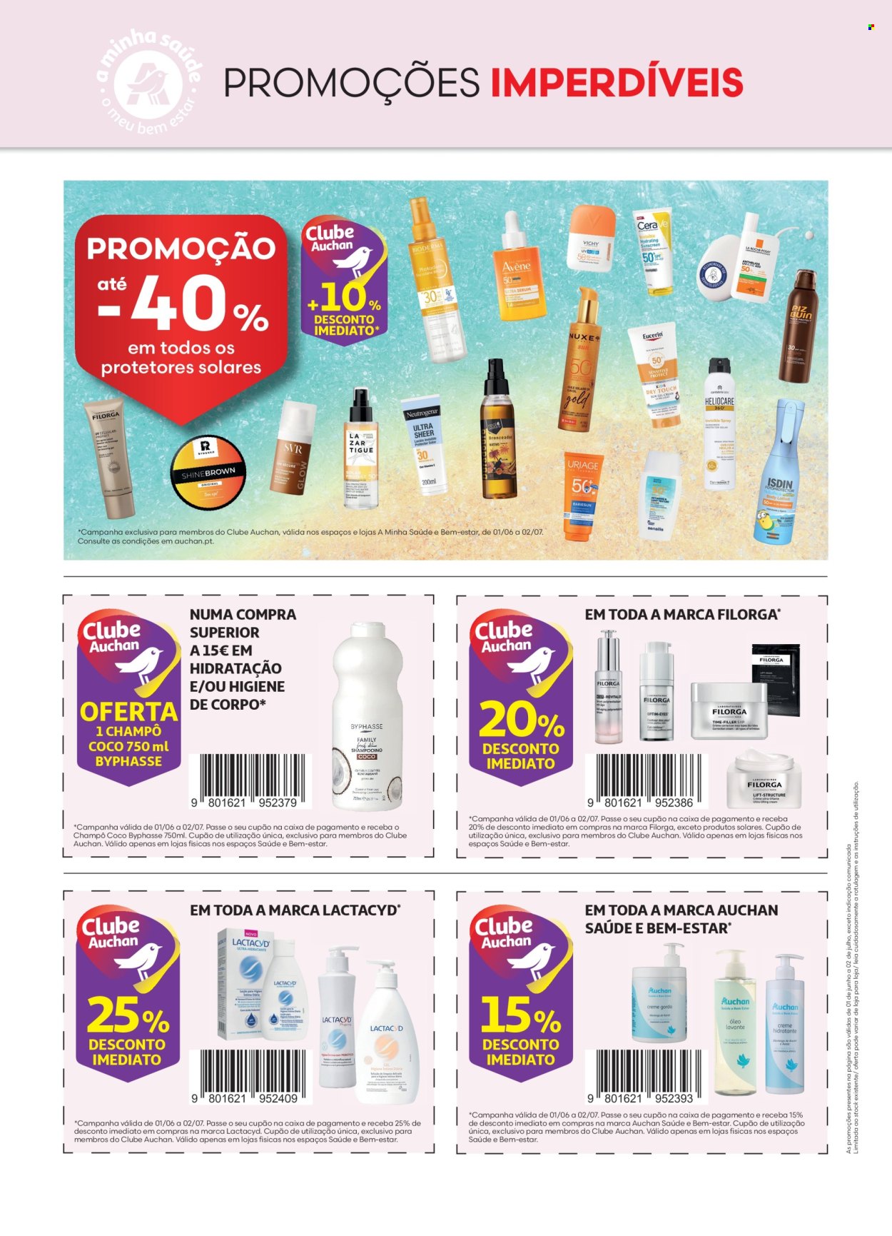 Folheto Auchan - 1.6.2026 - 2.7.2026. Página 68