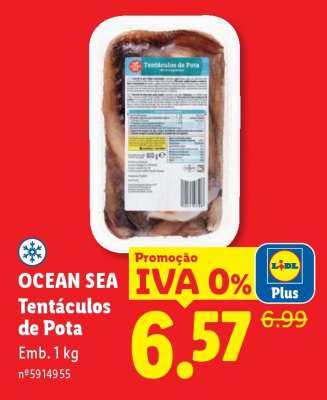 Ocean Sea Tentáculos de Pota