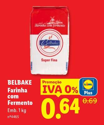 Belbake Farinha com Fermento