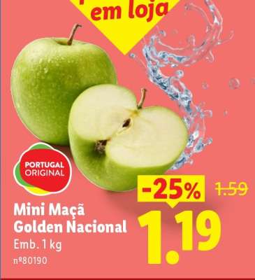 Mini Maçã Golden Nacional