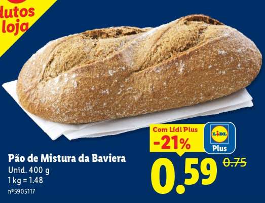 Pão de Mistura da Baviera