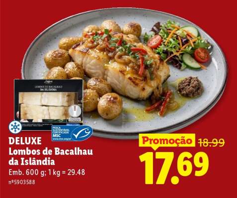 DELUXE Lombos de Bacalhau da Islândia