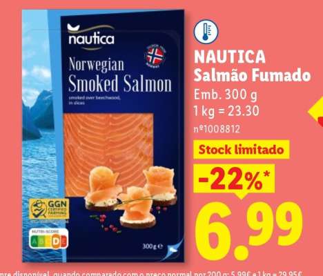 NAUTICA Salmão Fumado