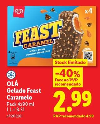 OLÁ Gelado Feast Caramelo