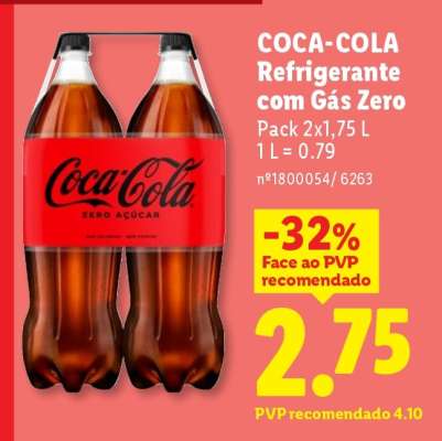 COCA-COLA Refrigerante com Gás Zero