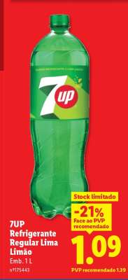 7UP Refrigerante Regular Lima Limão