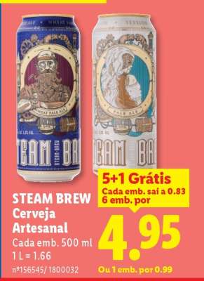 STEAM BREW Cerveja Artesanal