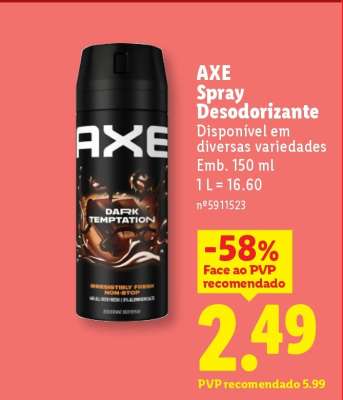 AXE Spray Desodorizante