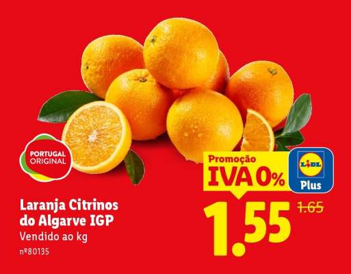 Laranja - Citrinos do Algarve IGP