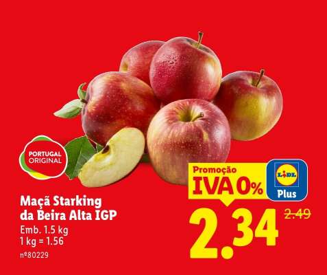 Maçã Starking da Beira Alta IGP