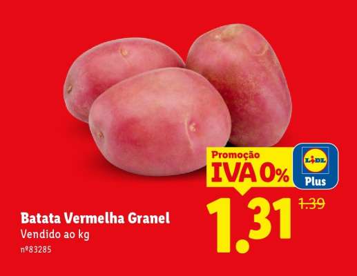 Batata Vermelha Granel