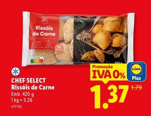 CHEF SELECT Rissóis de Carne