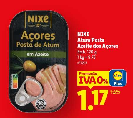 NIXE Atum Posta Azeite dos Açores