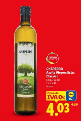 Chaparro Azeite Virgem Extra Clássico
