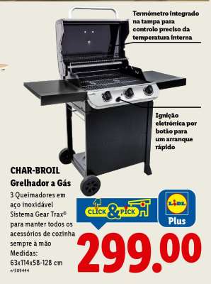 CHAR-BROIL Grelhador a Gás
