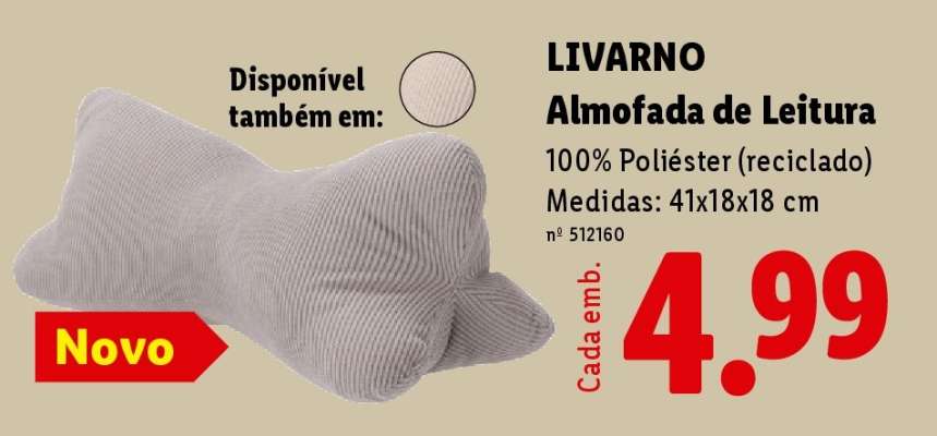 LIVARNO Almofada de Leitura