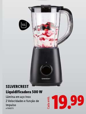 SILVERCREST Liquidificadora 500 W