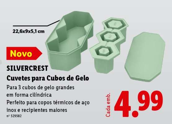 SILVERCREST Cuvetes para Cubos de Gelo