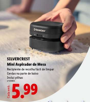 SILVERCREST Mini Aspirador de Mesa