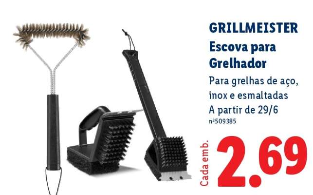GRILLMEISTER Escova para Grelhador