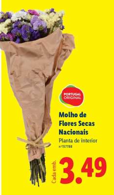 Molho de Flores Secas Nacionais