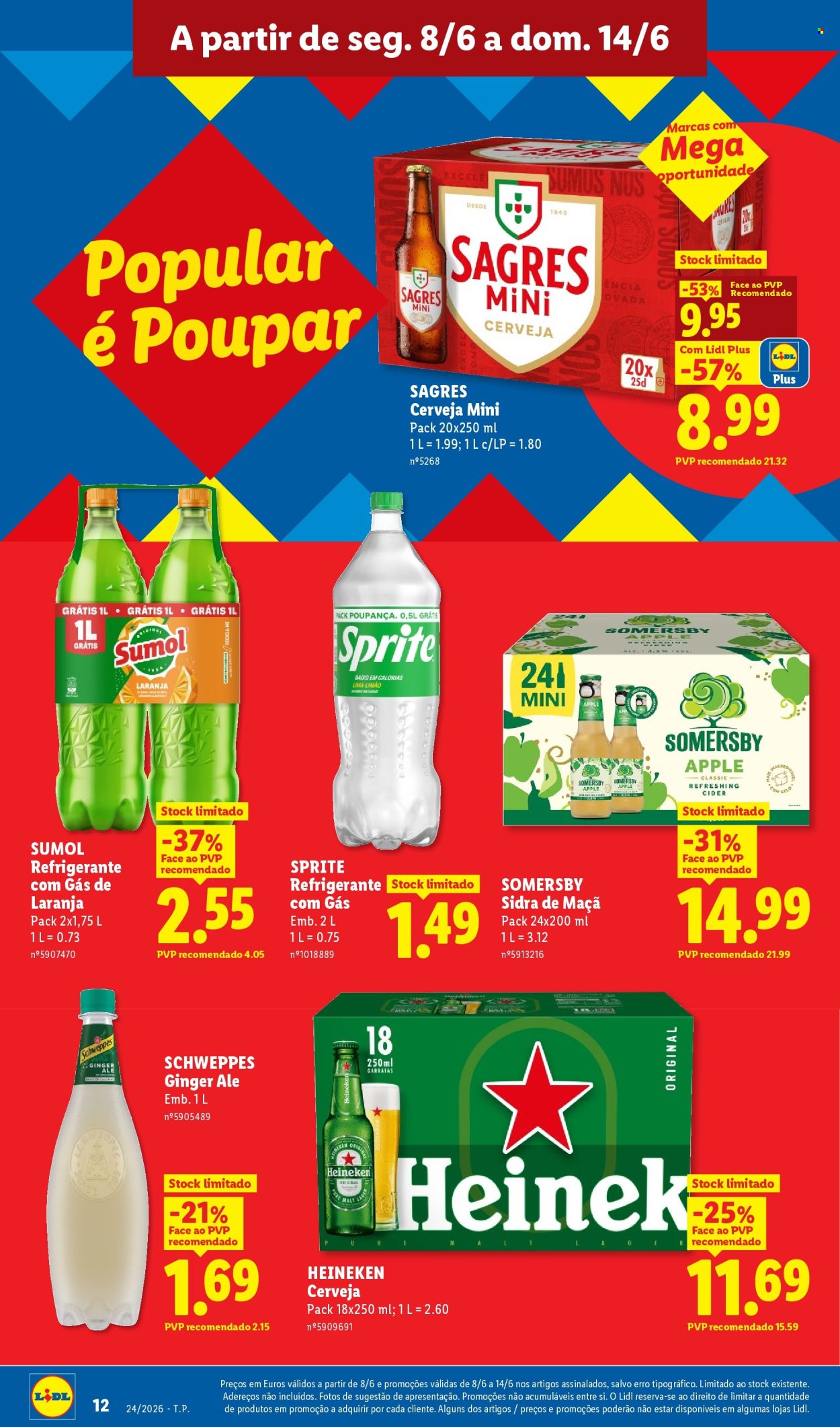 Folheto Lidl - 8.6.2026 - 14.6.2026. Página 12