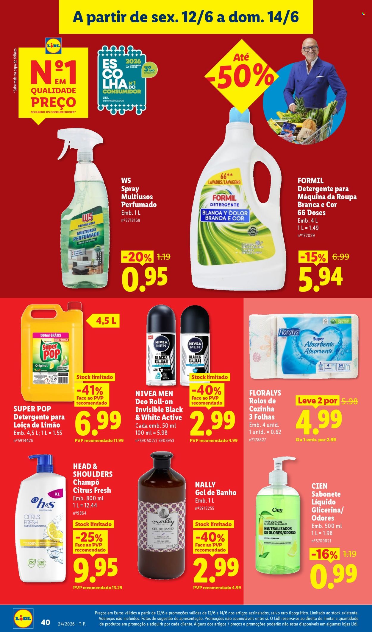 Folheto Lidl - 8.6.2026 - 14.6.2026. Página 40