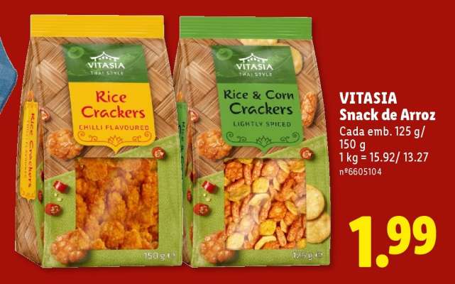 VITASIA Snack de Arroz
