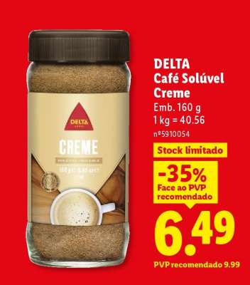 Delta Café Solúvel Creme
