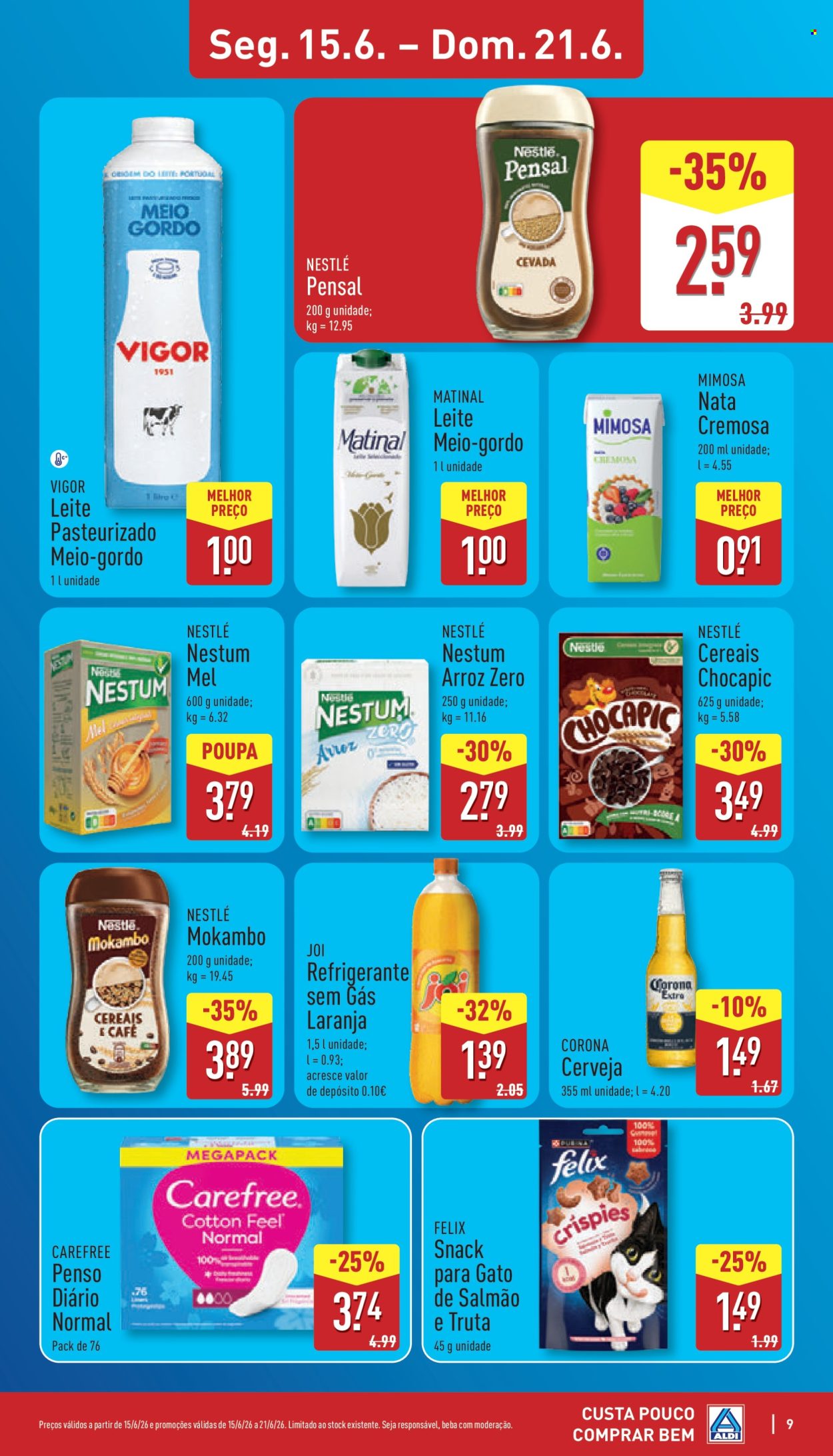 Folheto Aldi - 15.6.2026 - 21.6.2026. Página 9