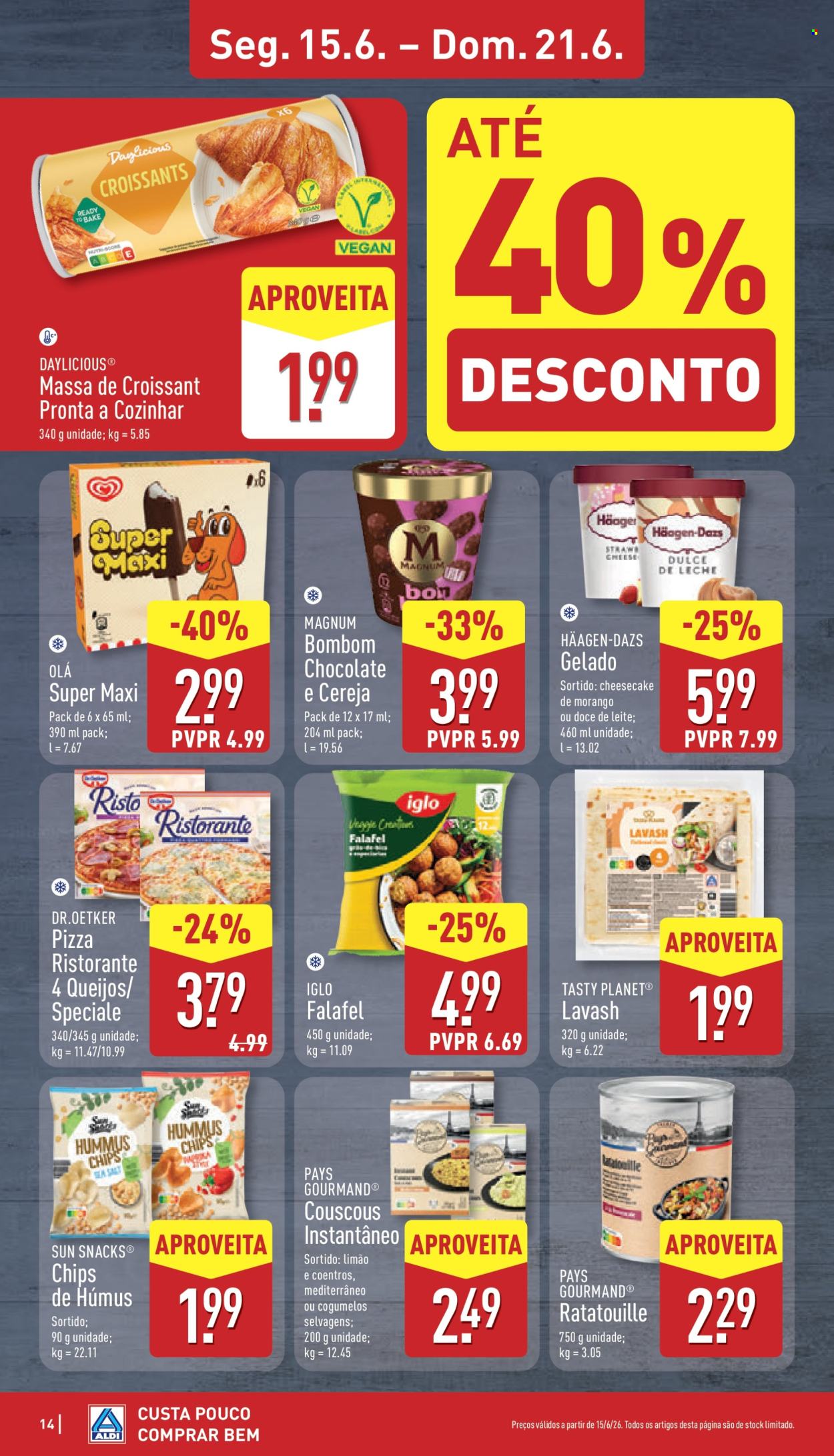 Folheto Aldi - 15.6.2026 - 21.6.2026. Página 14
