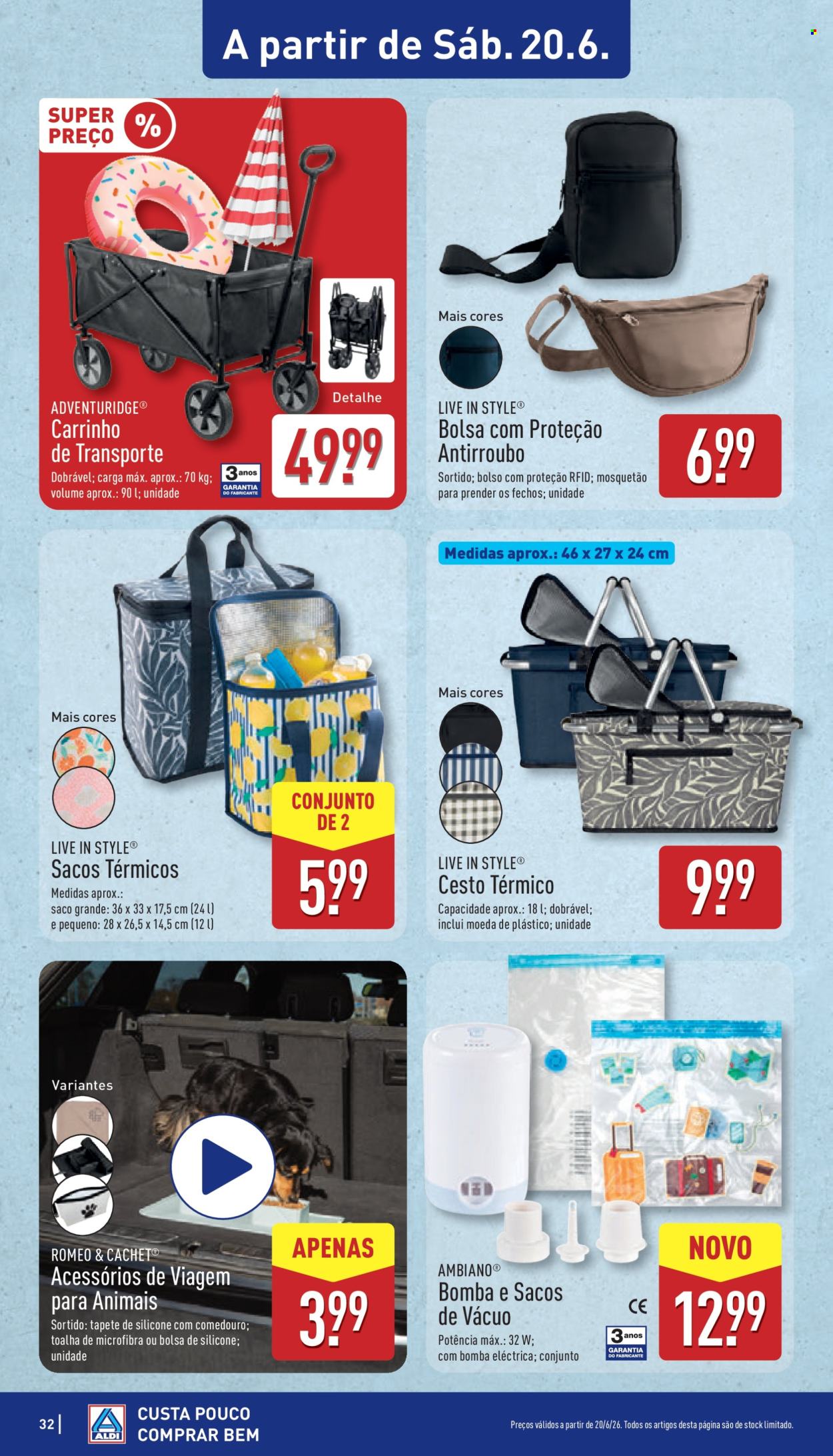 Folheto Aldi - 15.6.2026 - 21.6.2026. Página 32