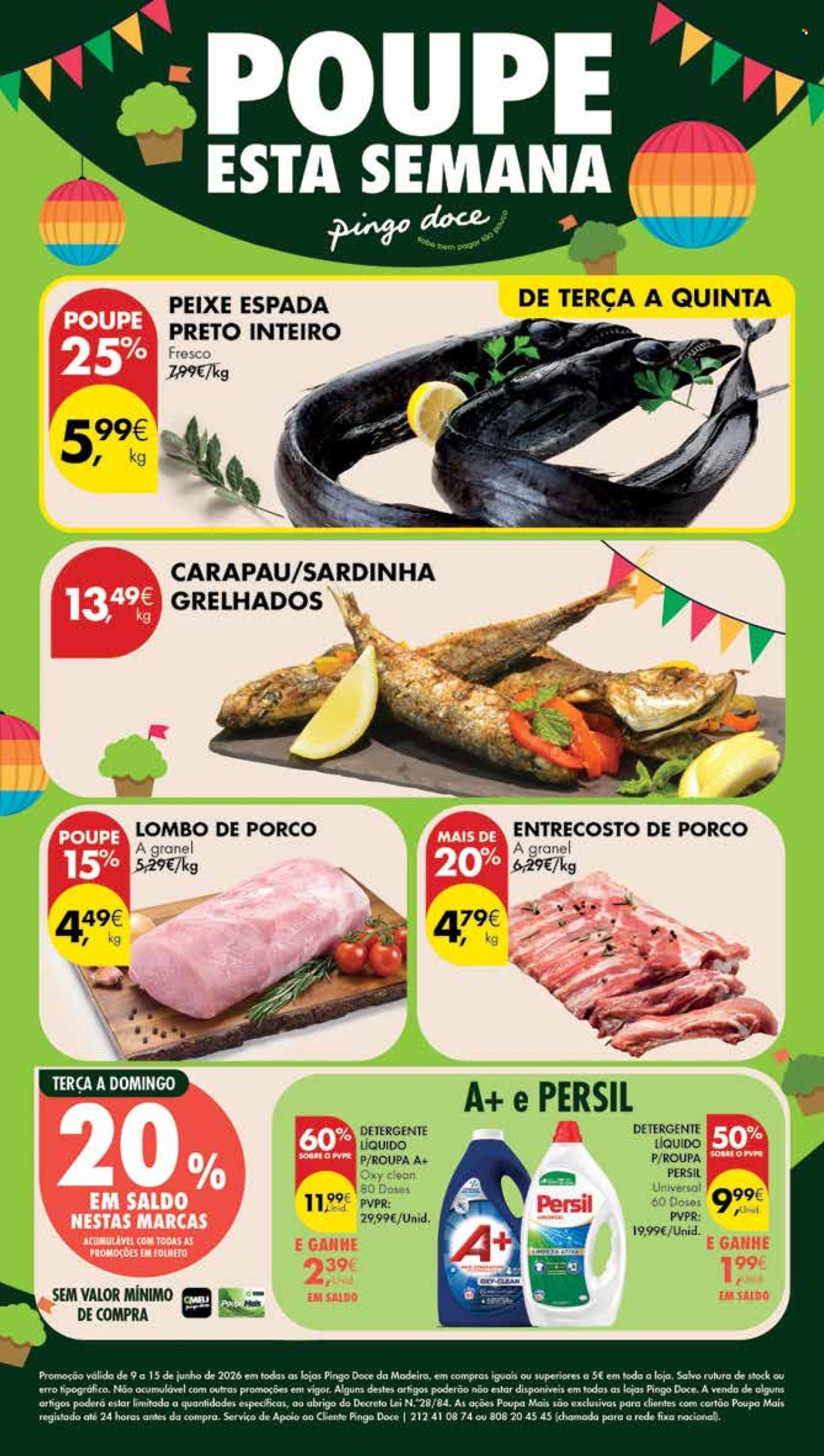 Folheto Pingo Doce - 9.6.2026 - 29.6.2026. Página 1